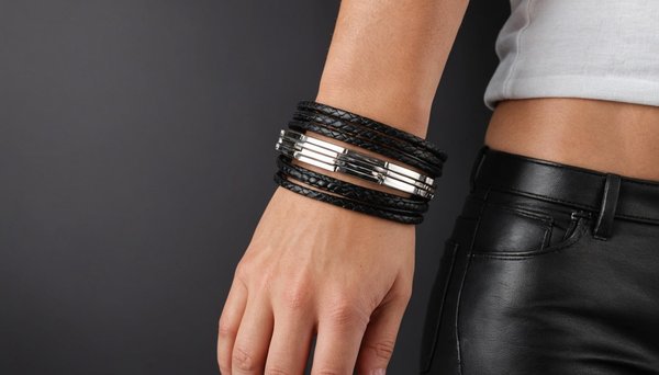 Bracelet cuir femme moderne : élégance et variété à petits prix